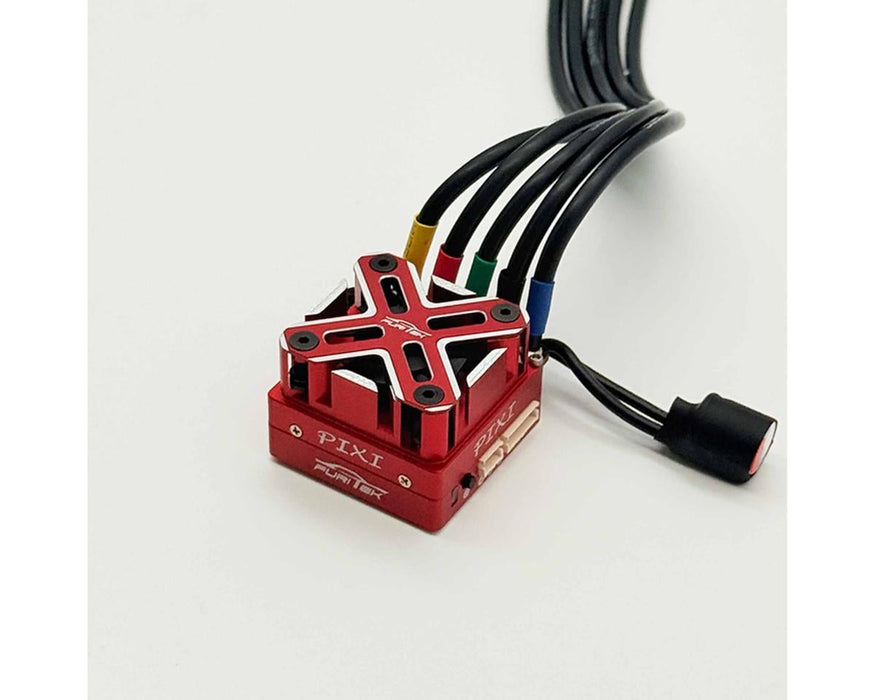 Furitek PIXI 1/10 Competition Drift Sensored Brushless ESC (Red)