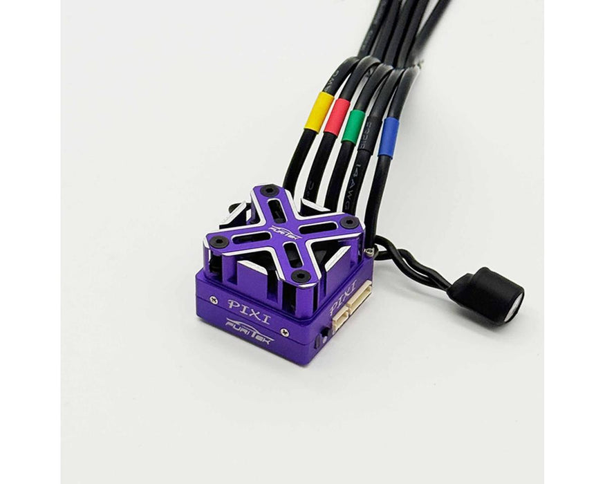 Furitek PIXI 1/10 Competition Drift Sensored Brushless ESC (Purple)