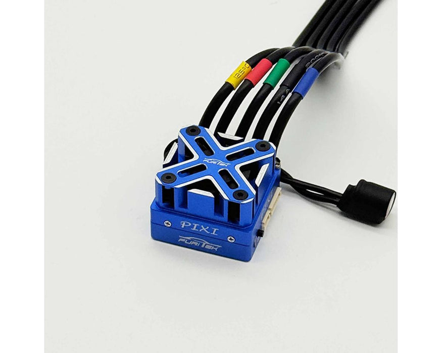 Furitek PIXI 1/10 Competition Drift Sensored Brushless ESC (Blue)