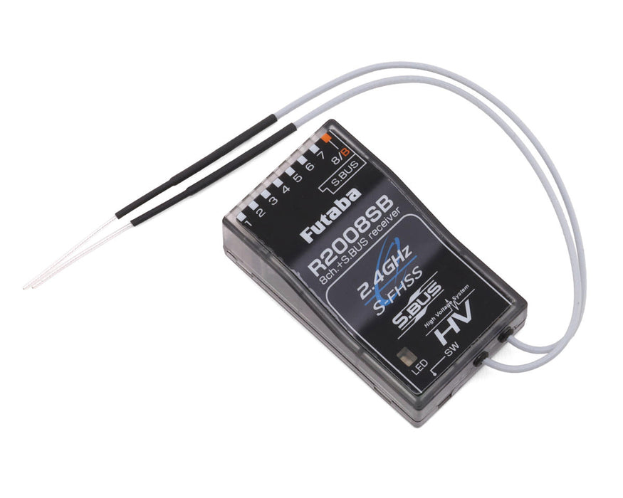 Futaba R2008SB 2.4GHz S-FHSS 8-Channel S.Bus Receiver