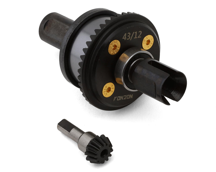 Fonzon Arrma 6S 7075-T6 Aluminum Assembled Front/Rear Differential & Pinion Set