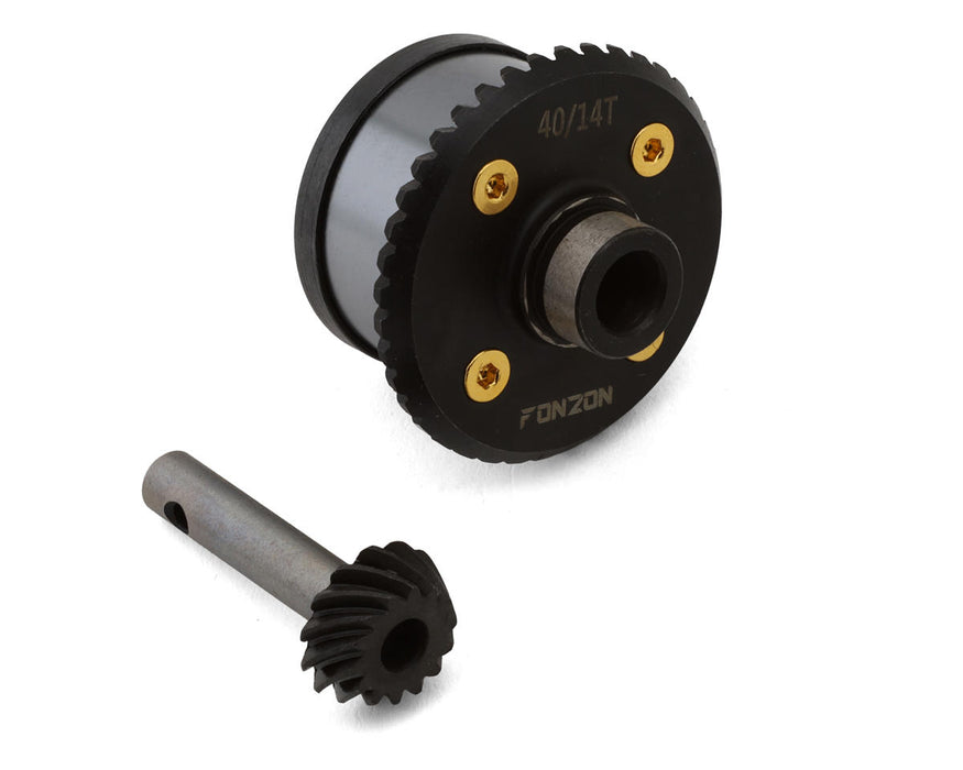 Fonzon Losi Baja Ray 7075-T6 Aluminum Assembled Rear Differential & Pinion Set