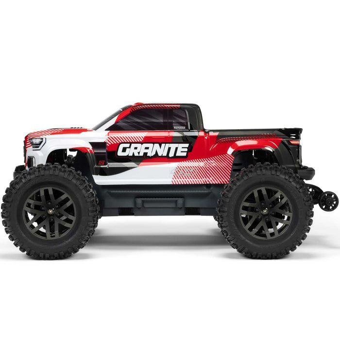 1/10 GRANITE 4X4 223S BLX BRUSHLESS MONSTER TRUCK RTR WITH DSC, RED