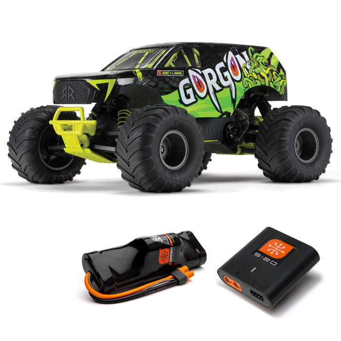 GORGON 2wd MT1/10 RTR Smart 3300 7C S120 USB Jaune