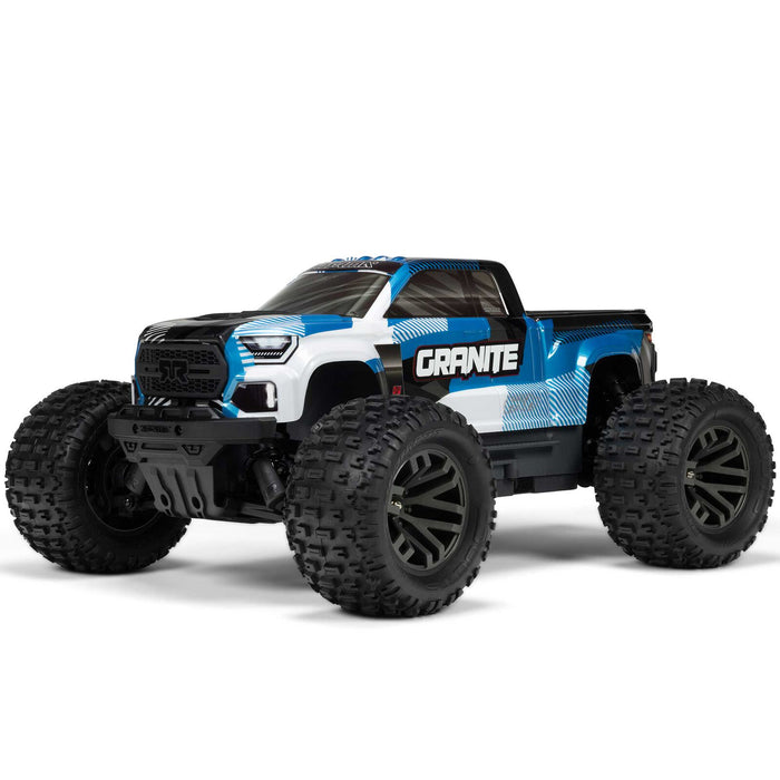 1/10 GRANITE 4X4 223S BLX BRUSHLESS MONSTER TRUCK RTR WITH DSC, BLUE