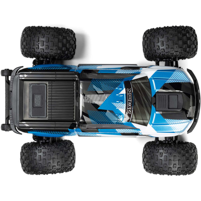 1/10 GRANITE 4X4 223S BLX BRUSHLESS MONSTER TRUCK RTR WITH DSC, BLUE