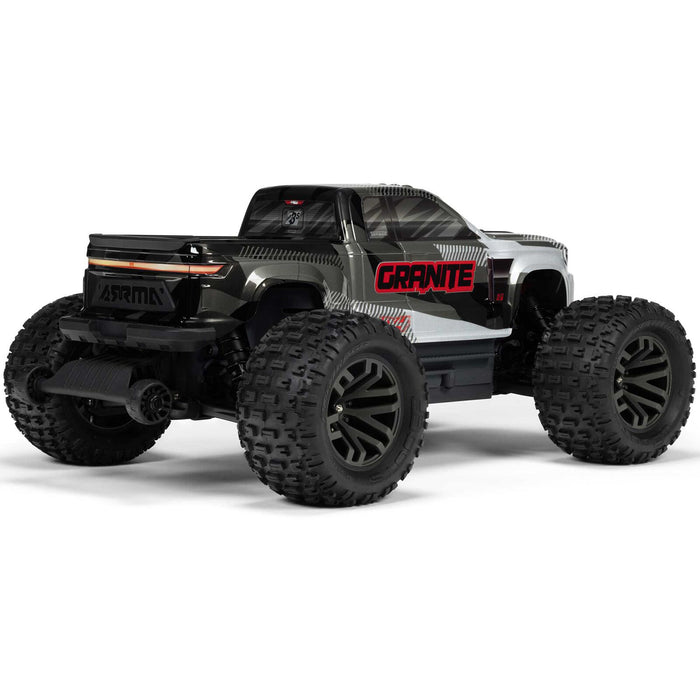 1/10 GRANITE 4X4 223S BLX BRUSHLESS MONSTER TRUCK RTR WITH DSC, GUN METAL