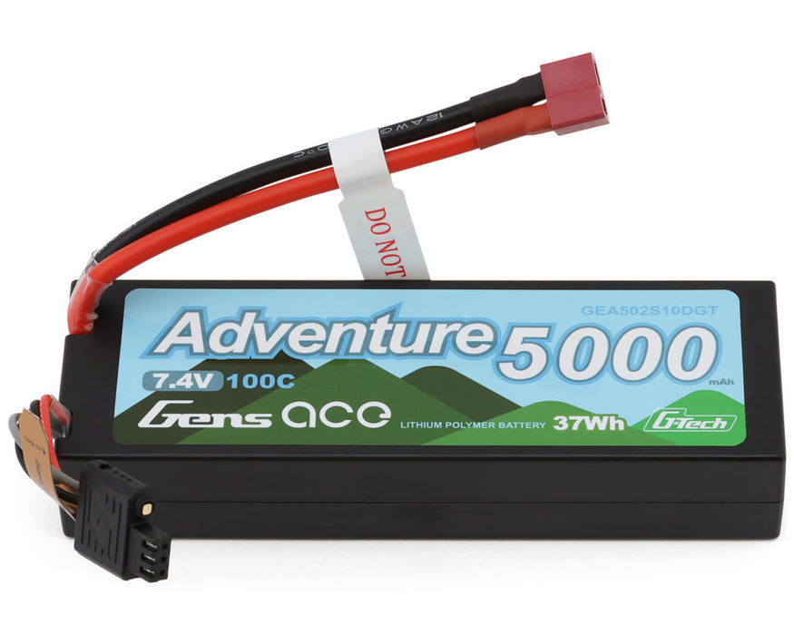 Gens Ace 2S 100C G-Tech Adventure Hardcase LiPo Battery (7.4V/5000mAh)
