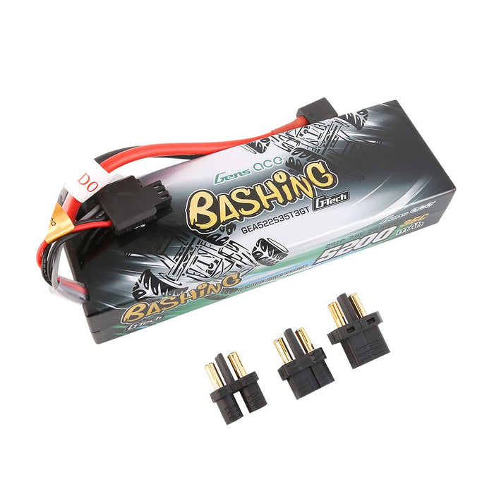 Gens Ace G-Tech Bashing 5200mAh 7.4V 35C LiPo w/ EC3/Deans/XT60