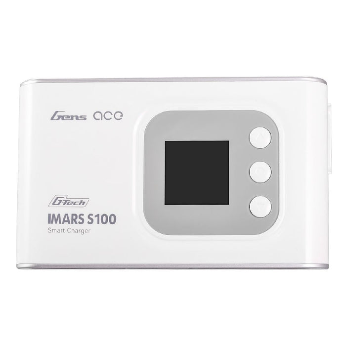 Gens Ace IMARS S100 G-Tech AC/DC 10A x 1 Battery Charger-  White