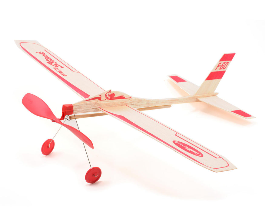 Guillows Rise Off Ground Strato Streak Balsa Glider w/Landing Gear