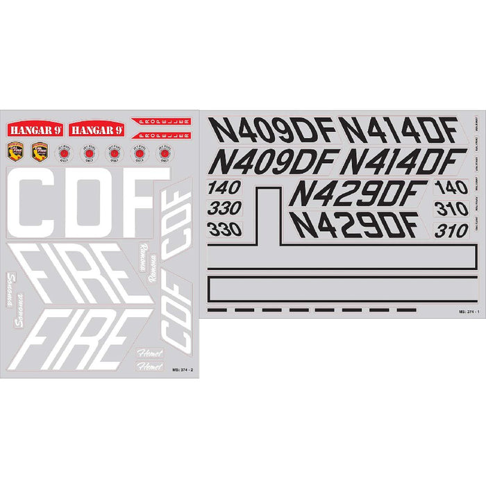 Hanger 9 Decal Sheet: OV-10 Bronco 20cc