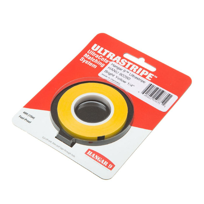 Hanger 9 UltraStripe, Bright Yellow 1/4