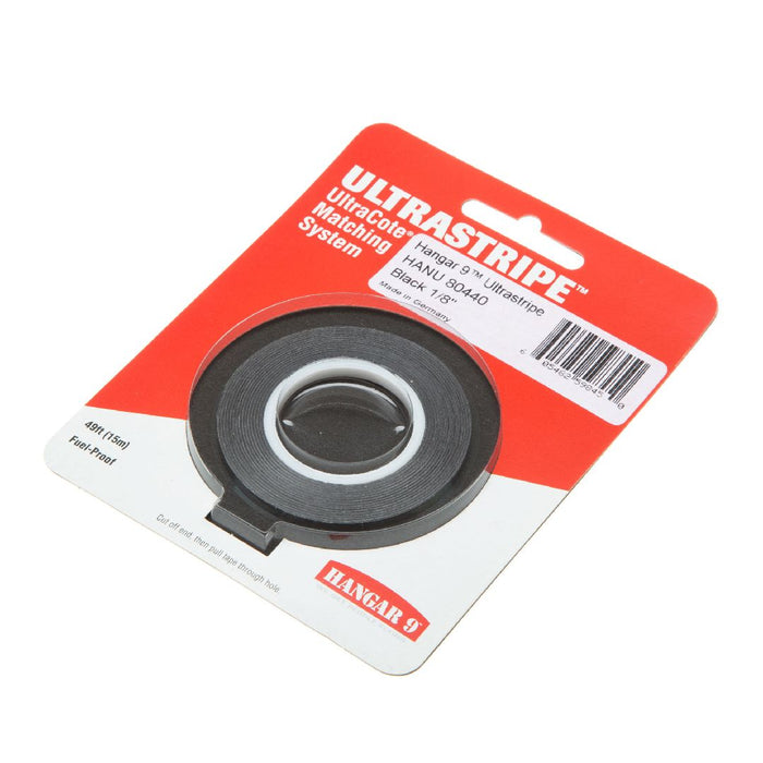 Hanger 9 UltraStripe, Black 1/8