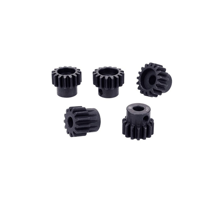 Hobby Details Mod 1 Steel Pinion Gear - Black 5mm shaft (26T)