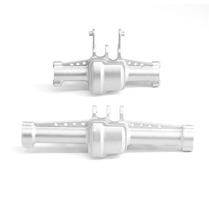 Hobby Details Traxxas 1/18 TRX-4M AL Fr & Rr Axle Set-Silver (2)
