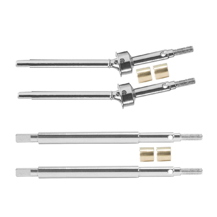 Hobby Details 1/18 TRX-4M  Stainless Steel Front & Rear CVD (4)