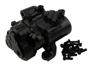 Hobby Details Traxxas TRX-4 Aluminum Gearbox Housing Set - Black