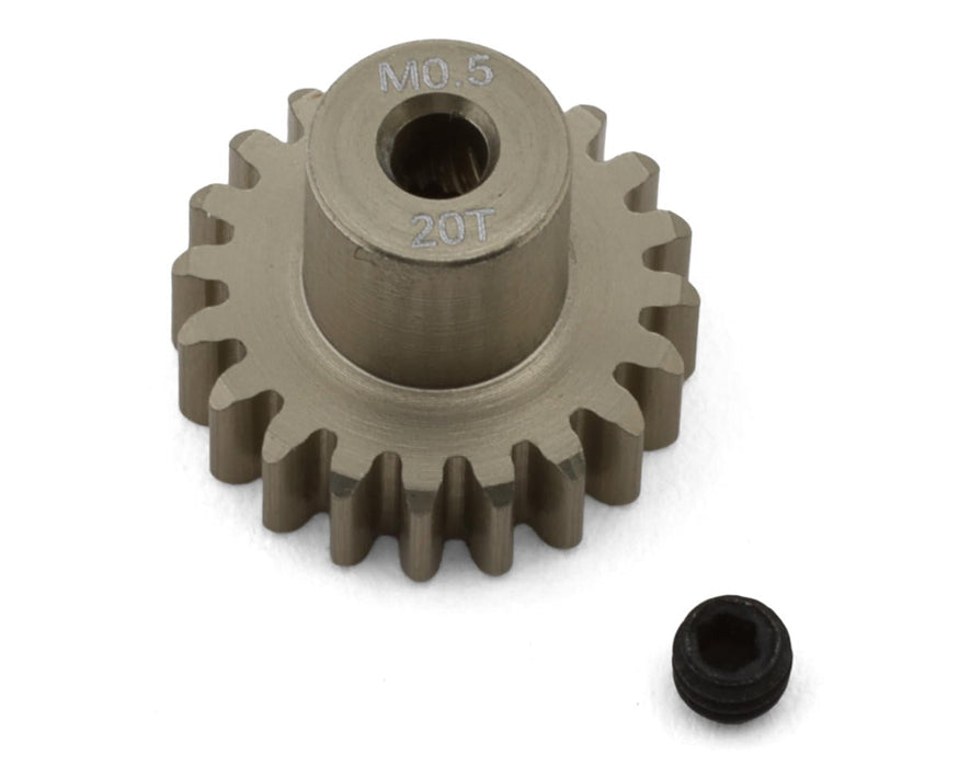 HackFab Mod 0.5 Aluminum Mini Pinion Gear (2mm Shaft) (20T)