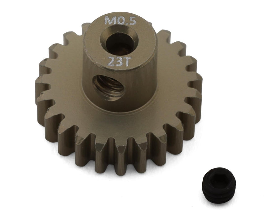 HackFab Mod 0.5 Aluminum Mini Pinion Gear (2mm Shaft) (23T)
