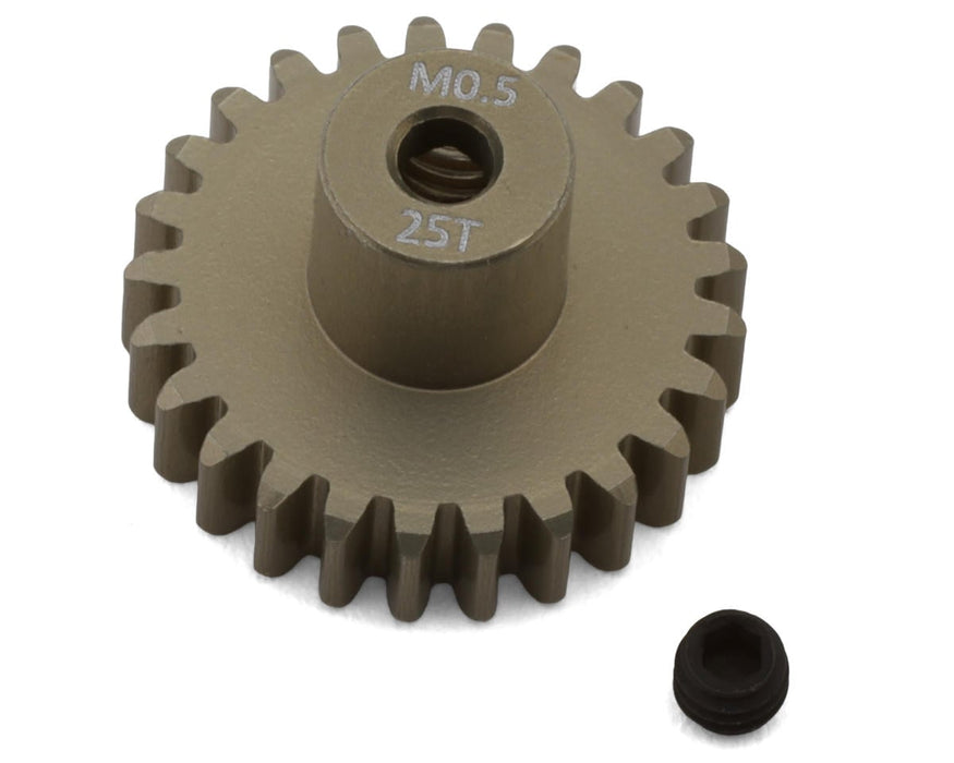 HackFab Mod 0.5 Aluminum Mini Pinion Gear (2mm Shaft) (25T)