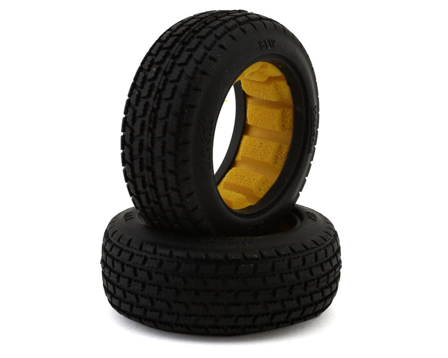 HackFab Losi Mini-B Blip Mini Front Oval Tires (2) (Soft)