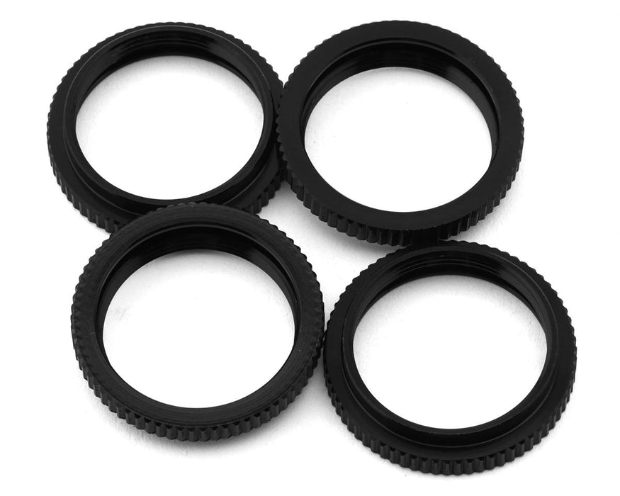 HongNor X5B 16mm Shock Spring Collars (Black) (4)