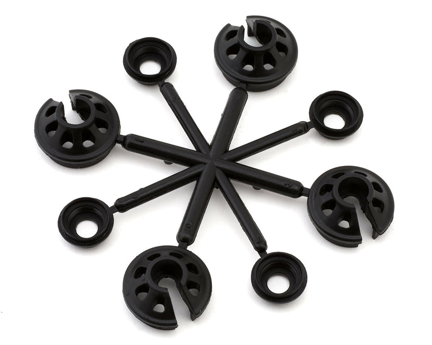 HongNor X5B Composite Shock Spring Retainers (4)