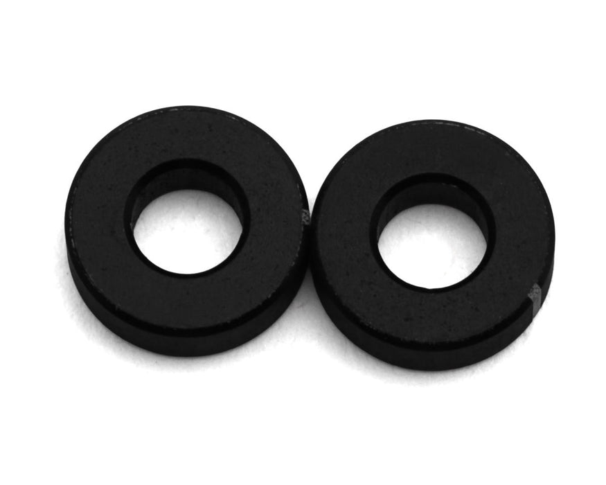HongNor X5B 3.6x8x2.5mm Aluminum Washers (Black) (2)