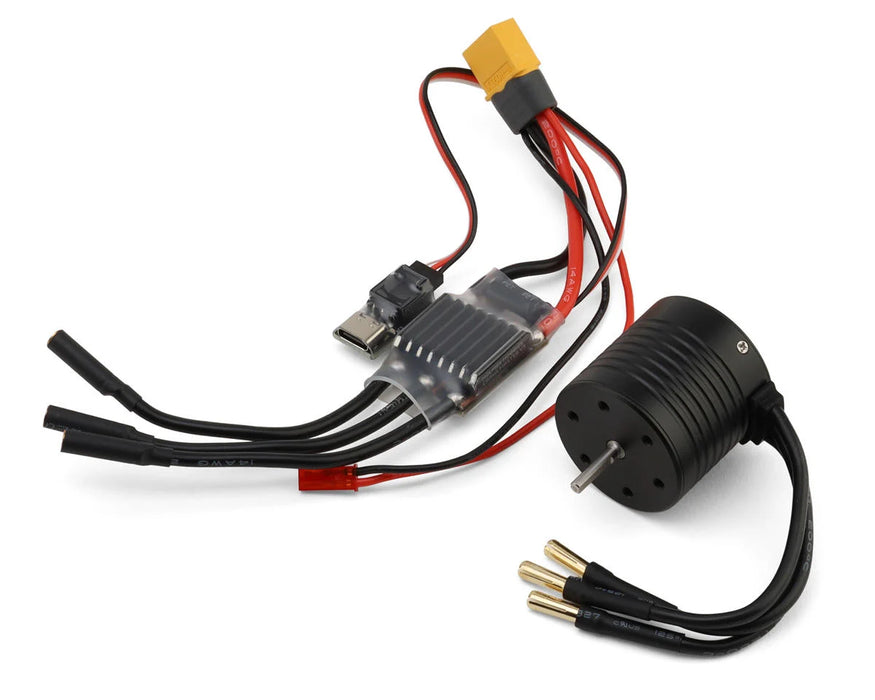 Holmes Hobbies Crawlmaster V3 ESC/Motor Rock Crawling 540 Stubby 10 Pole Inrunner Combo (2300Kv)