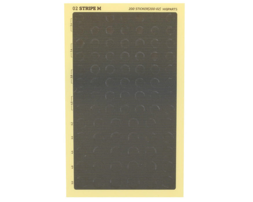 HiQ Parts 2DD Sticker Sheet (02 Medium Stripe)