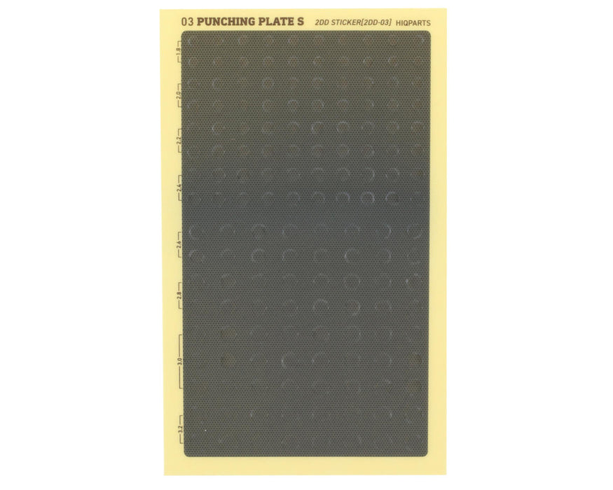 HiQ Parts 2DD Sticker Sheet (03 Small Punching Plate)