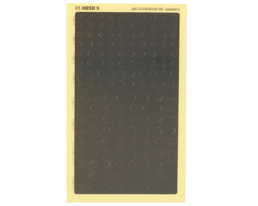HiQ Parts 2DD Sticker Sheet (05 Small Mesh)