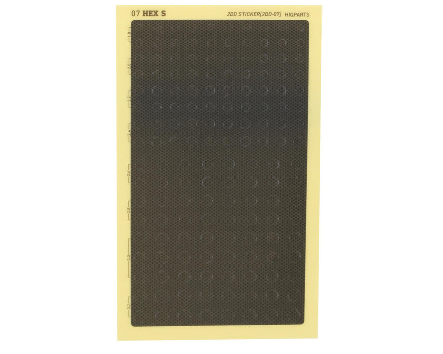 HiQ Parts 2DD Sticker Sheet (07 Small Hex)