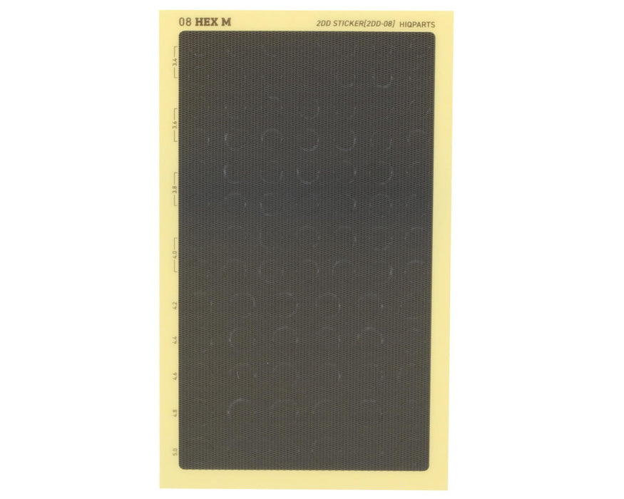HiQ Parts 2DD Sticker Sheet (08 Medium Hex)