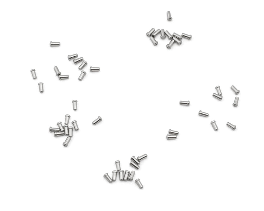 HiQ Parts BL Rivets (Silver) (50) (0.65mm)