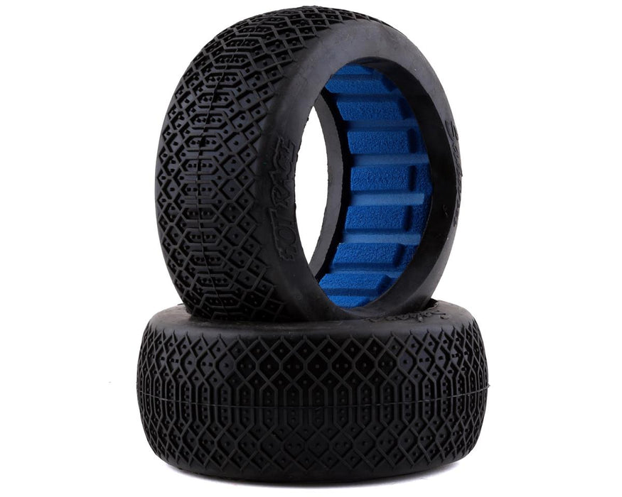 HotRace Sahara 1/8 Buggy Tires w/Inserts (2) (Hard)