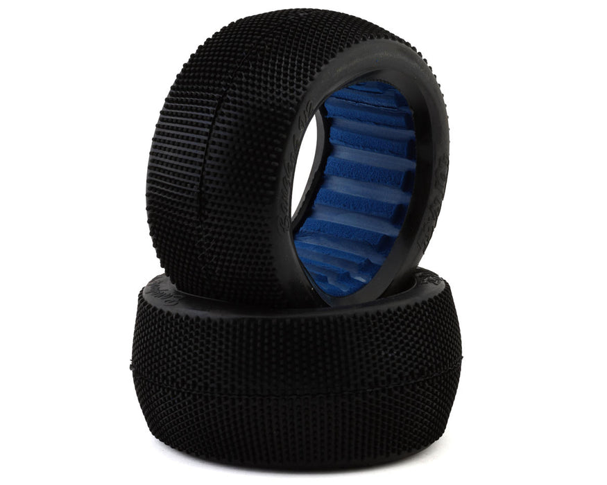 HotRace Bangkok V2 1/8 Truggy Tires w/Inserts (2) (Clay)