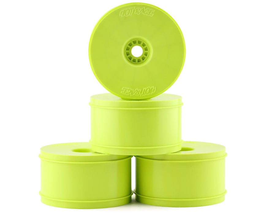 HotRace 1/8th Off Road Truggy Wheel (4) (Yellow)
