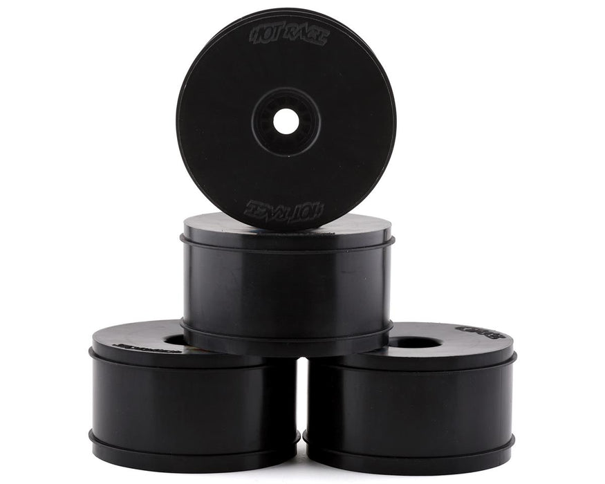 HotRace 1/8th Off Road Truggy Wheel (4) (Carbon)