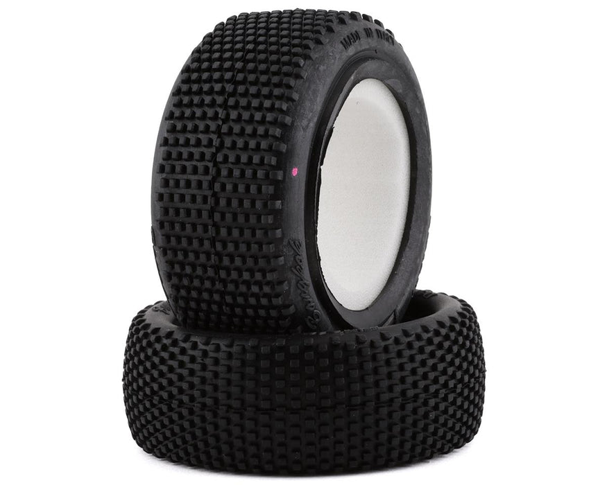 HotRace Bangkok Dirt 1/10th Off Road Buggy 4WD Front Tires w/Inserts (2) (Clay)