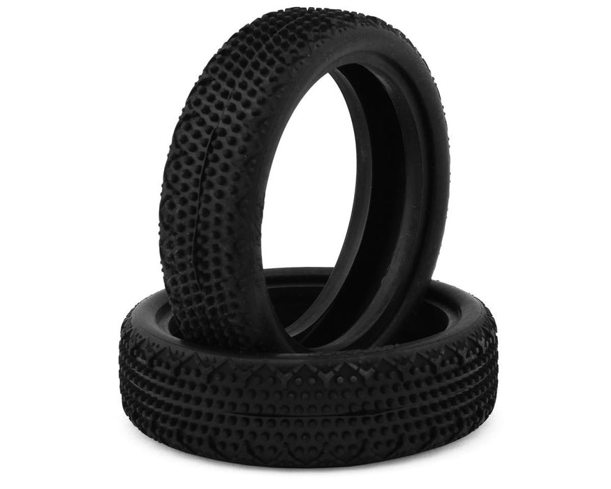 HotRace 1/10 2.2" Mini-Pin Slim 2WD Front LP Carpet Front Tires (2) (Soft)