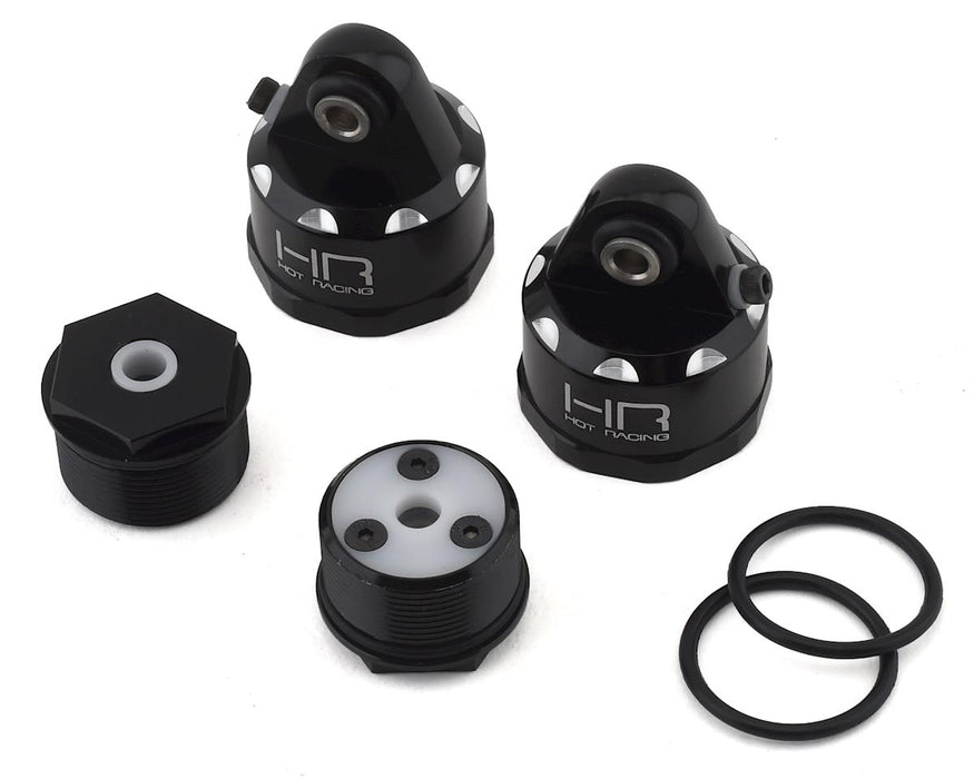 Hot Racing Kraton/Outcast 8S Aluminum Bleeder Shock Cap & Cartridge Set (2)