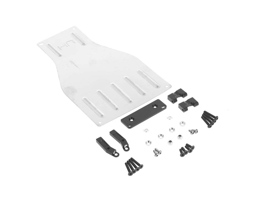 Hot Racing Stainless Skid Plate Bumper Axial SMT