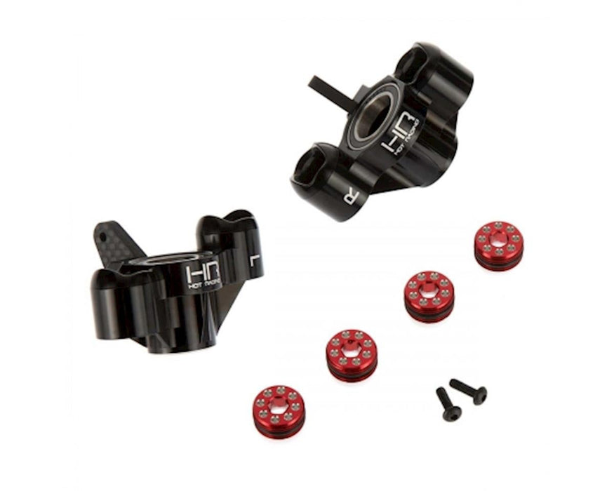 Hot Racing Kraton/Outcast Aluminum "HD Bearings" Axle Carriers (Black)