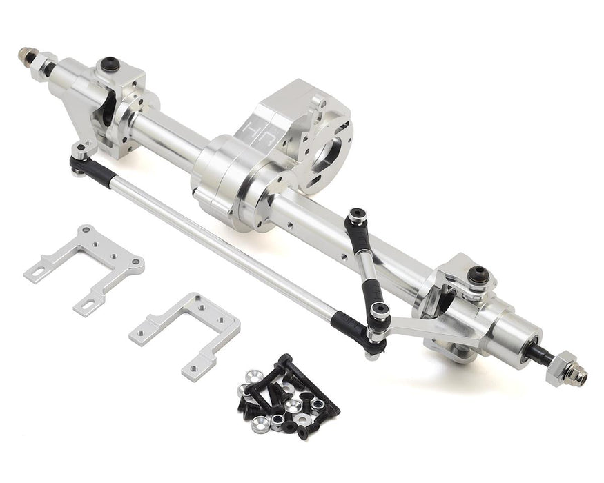 Hot Racing Tamiya Clod Rock Crawler Power Axle Set (Silver)