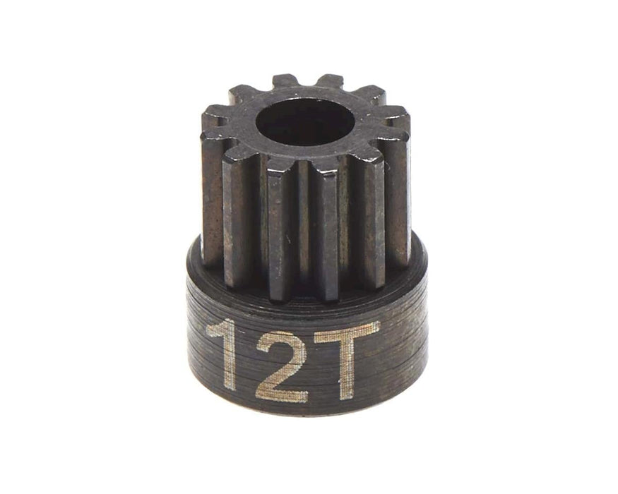 Hot Racing Mod 0.5 Hard Blackened Steel Pinion Gear (3.17mm Bore) (12T)