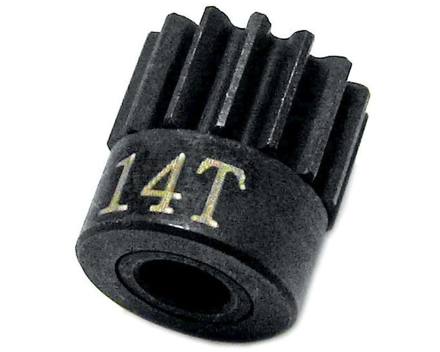 Hot Racing 48P Hardened Steel Pinion Gear (1/8 Bore) (14T)