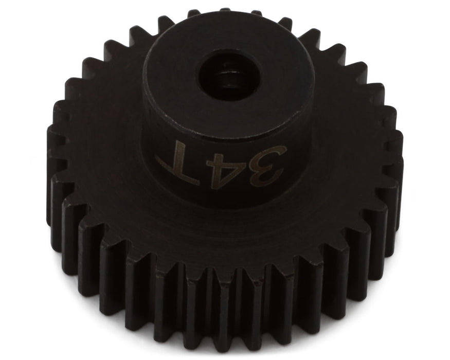 Hot Racing 48P Hardened Steel Pinion Gear (1/8 Bore) (34T)