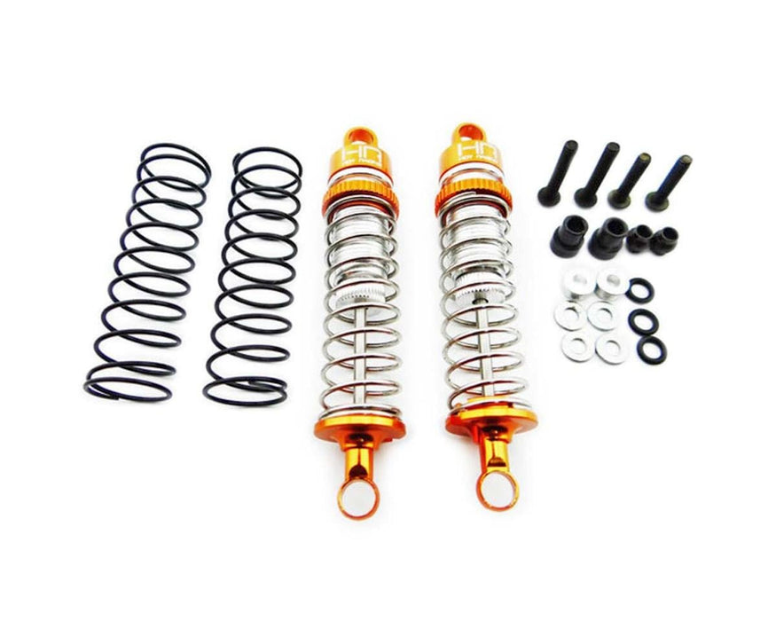 Hot Racing Aluminum 62mm Threaded Shocks (2): Dromida 1/18